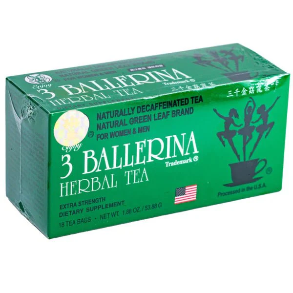 3 Ballerina Herbal Tea Drink Extra Strength Herbal, 18 Count - Image 2