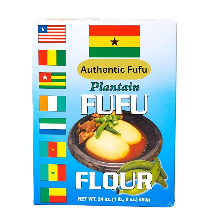 African Delights Tropiway Plantain Fufu Flour Gluten-Free 24 oz - Image 2