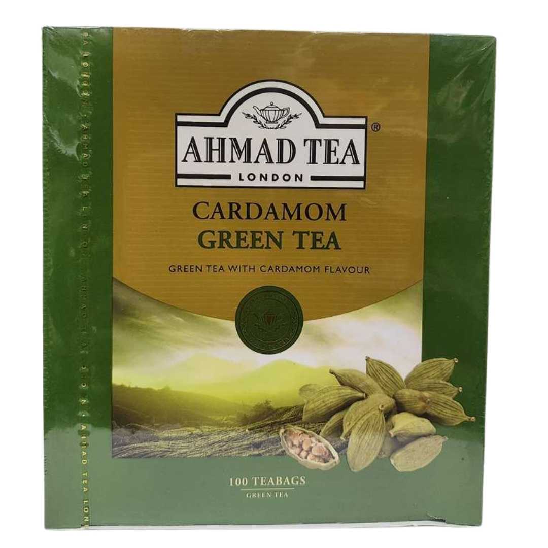 Ahmad Tea Green Tea, Cardamom Teabags, 100 ct (Pack of 1) - Caffeinated & Sugar-Free - Image 2