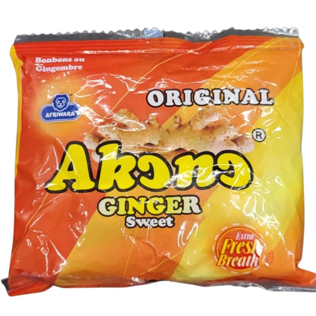 Akono Sweet Ginger Candy-Authentic Sweet Ginger Candy