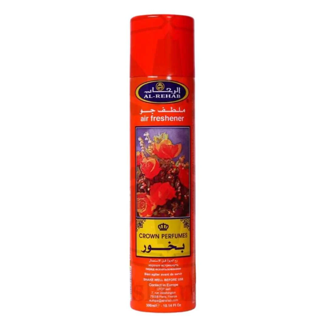 Bakhour 300ml Air Freshener By Al Rehab (Crown Perfumes)