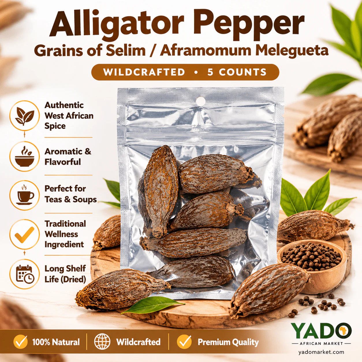 Alligator Pepper (Grains of Paradise) – Authentic African Spice - Image 4