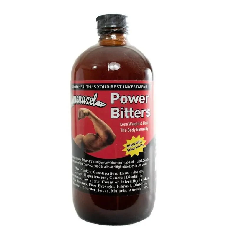 Amenazel Organic Power Bitters, 16 fl oz - Image 4