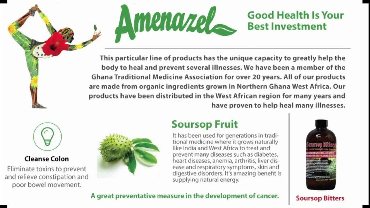 Amenazel Soursop Bitters 16oz - Image 2