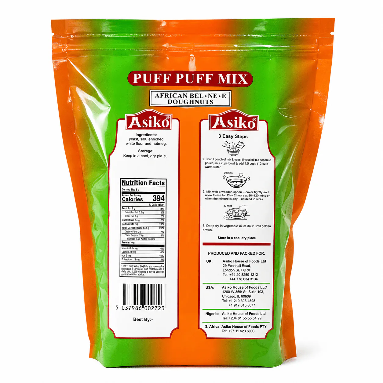 Asiko Puff Puff Mix | Easy Authentic Puff Puff - Image 2