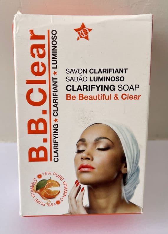 B.B Clear Lightening & Exfoliating Soap AHA - Image 2