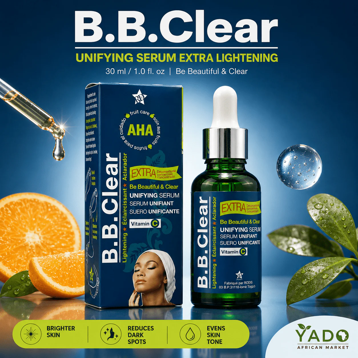 B.B Clear Serum 30ml | Unifying Anti-Dark Spot Serum - Image 5