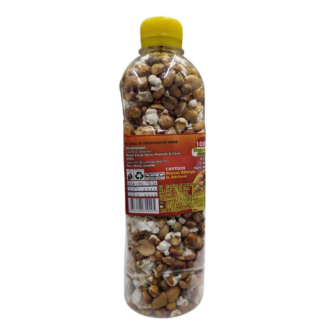 Best African Crispy Roasted Peanuts & Corn 16oz - Image 2