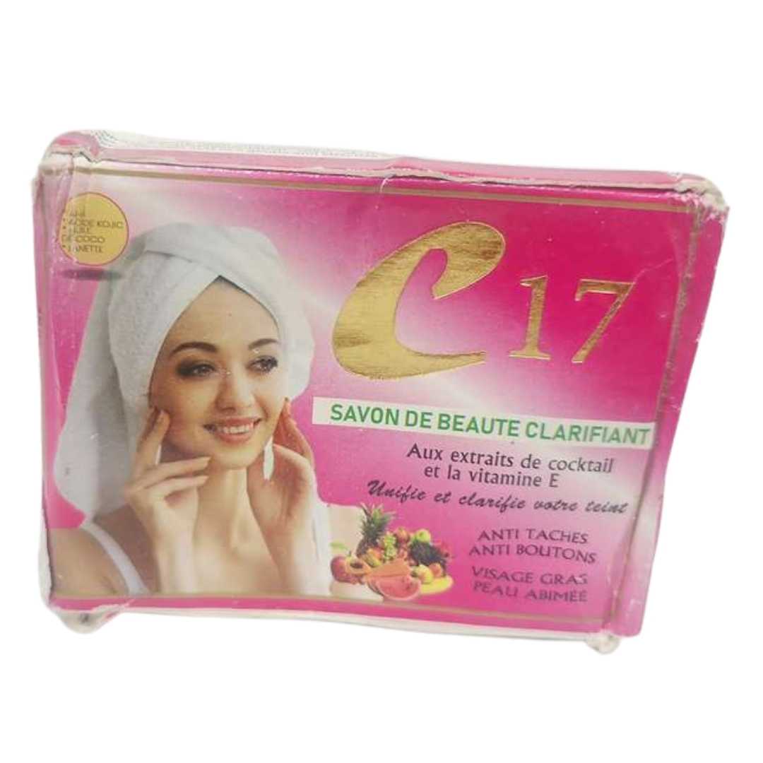 C17 Clarifying Beauty Soap with Cocktail Extracts and Vitamin E