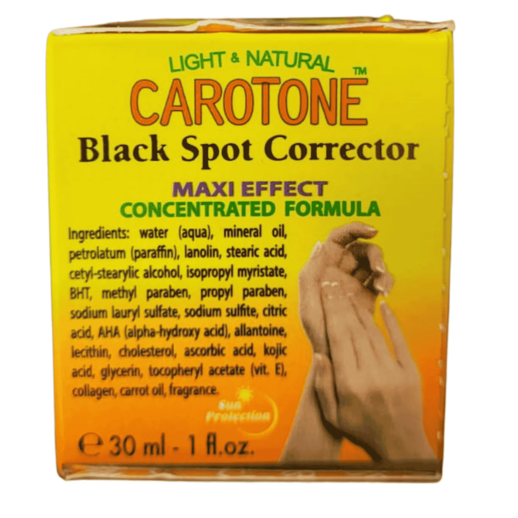 Carotone Black Spot corrector - 30ml Jar, Radiant Skin Formula - Image 10