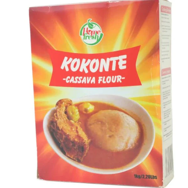 Cassava Flour Kokonte 1Kg/2.2Ibs - Image 2