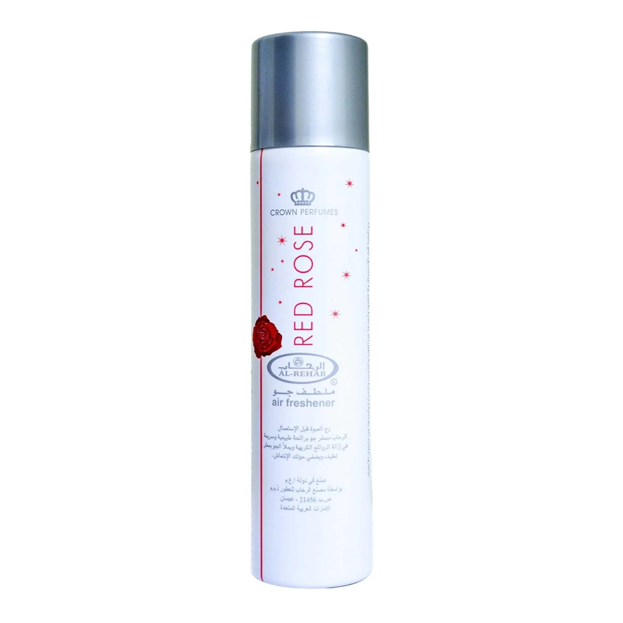 Crown Perfumes Al-Rehab Red Rose Scent Room Spray / Air Freshener (300ml) from the UAE