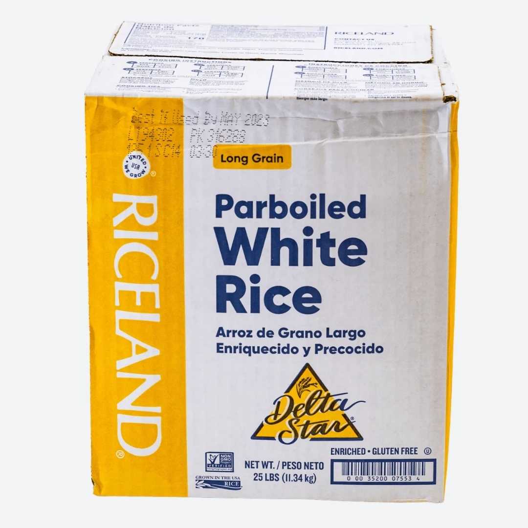 Delta Star Parboiled Rice 25lbs