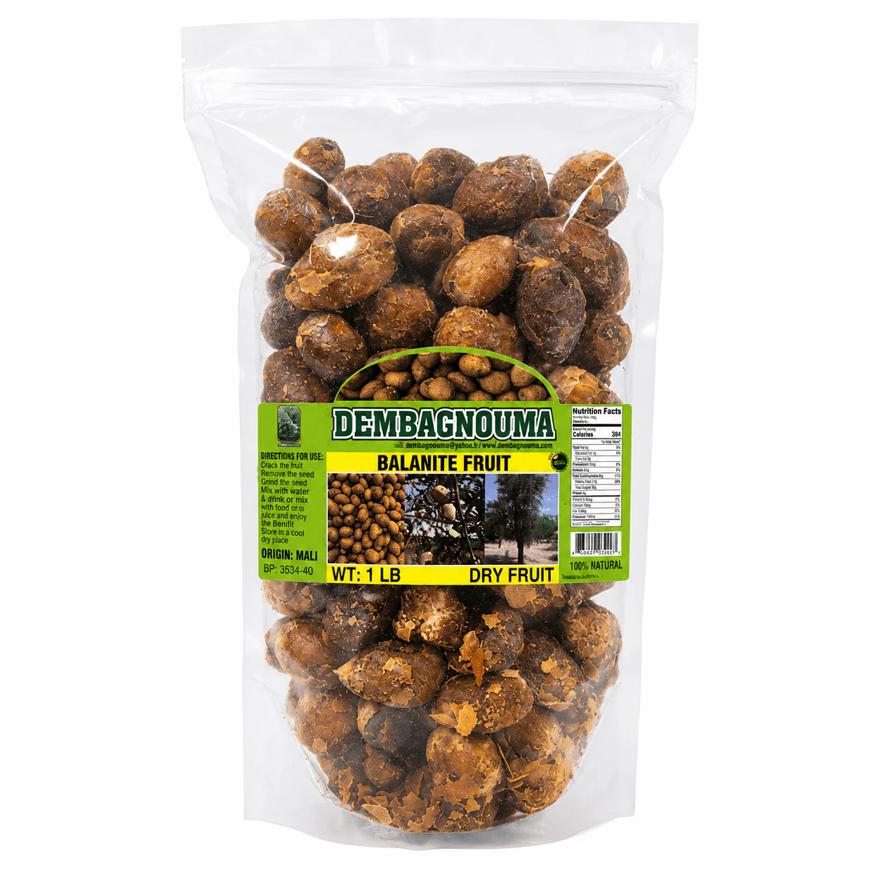 DEMBAGNOUMA Balanite Fruit | Premium Dry Fruit
