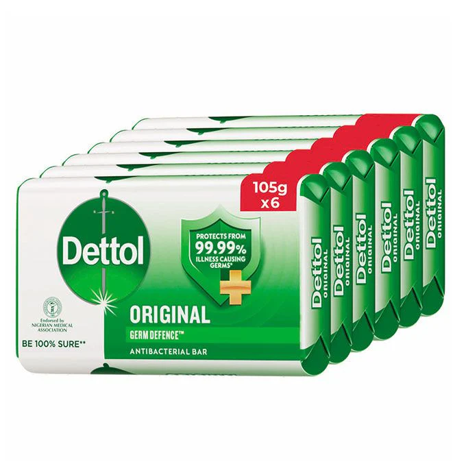 Dettol Bar Soap Pack Of 6 - Image 2