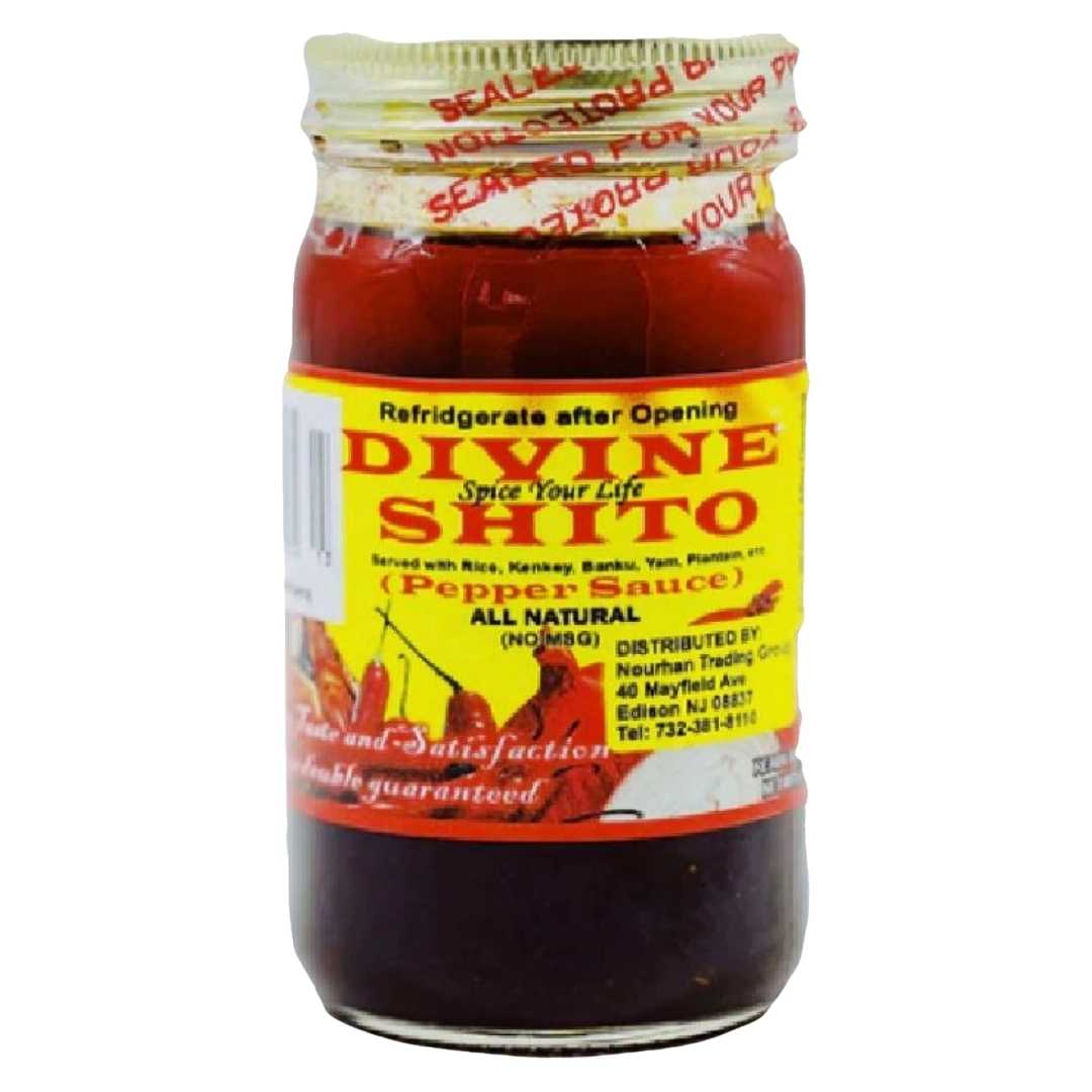 Divine Shito 8oz | Authentic African Shito Sauce | Spicy & Flavorful Ghanaian Pepper Sauce - Image 2