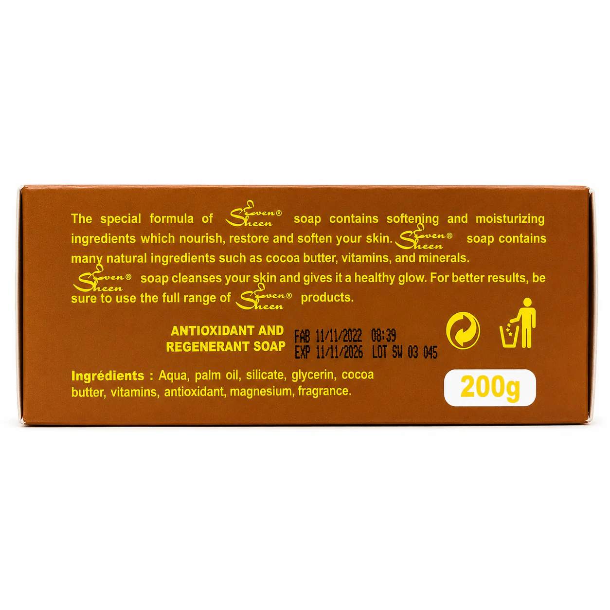 Ever Sheen Cocoa Butter Soap | Soft & Radiant Skin - Image 3
