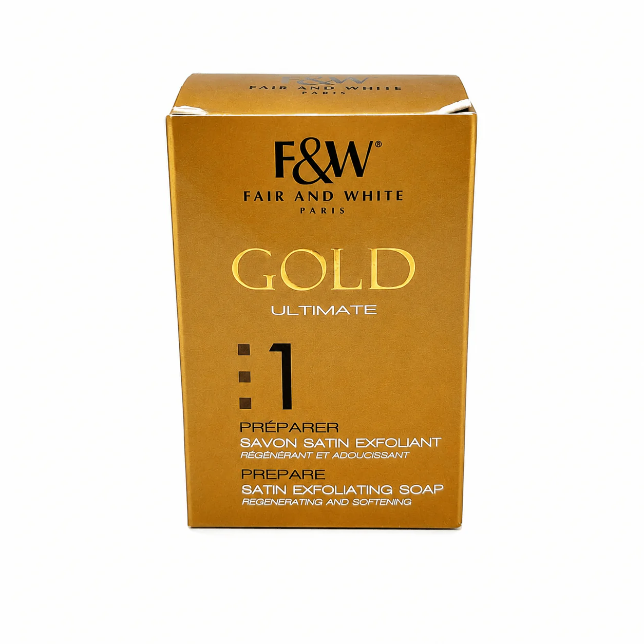 Fair and White Gold | Satin Exfoliating Soap