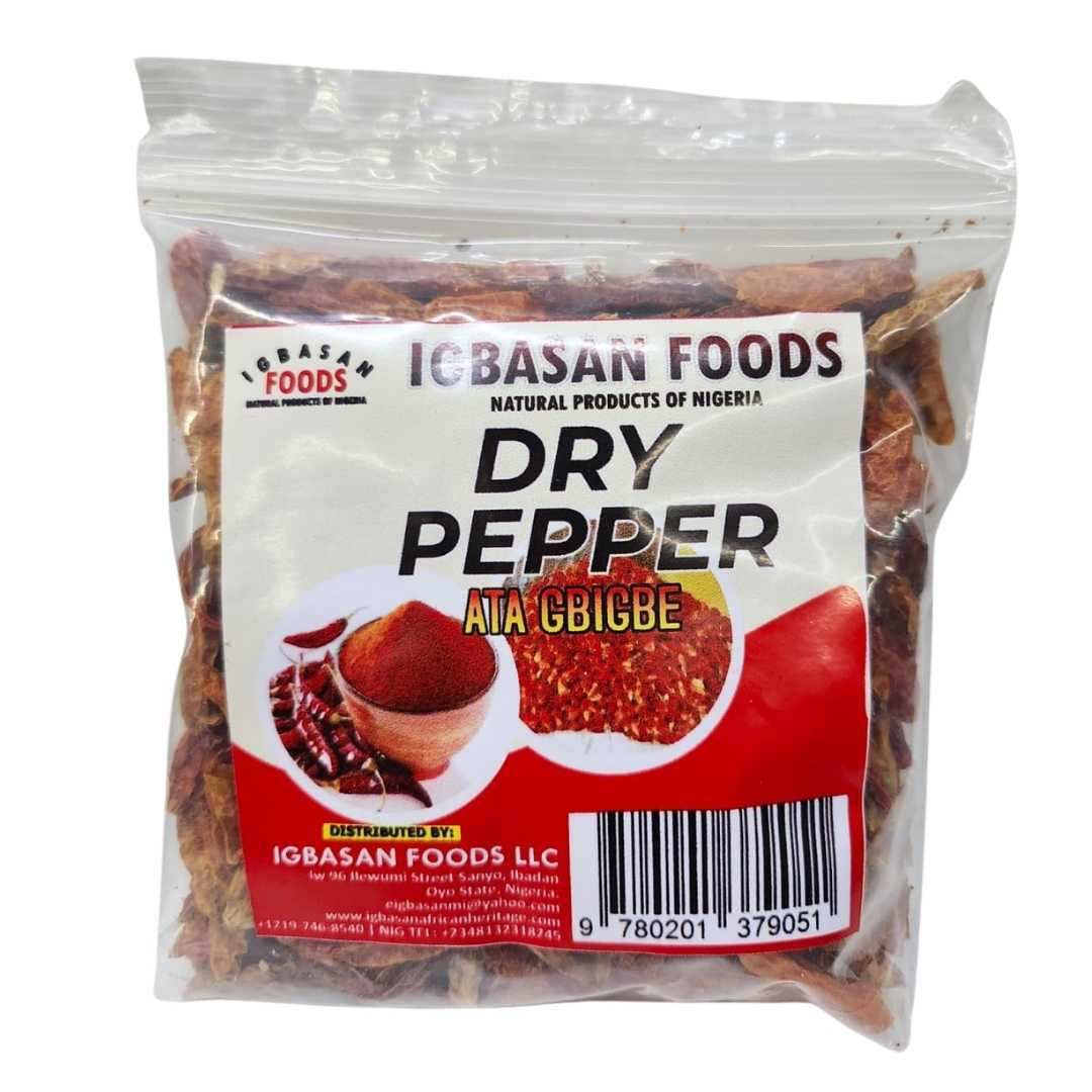 Igbasan Foods Dry Pepper (Ata gbigbe)