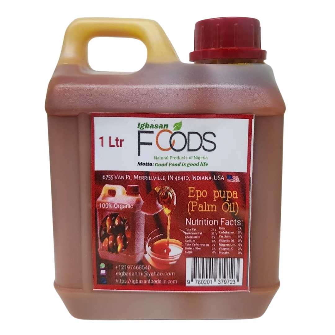 Epo Pupa Red Nigerian Palm Oil