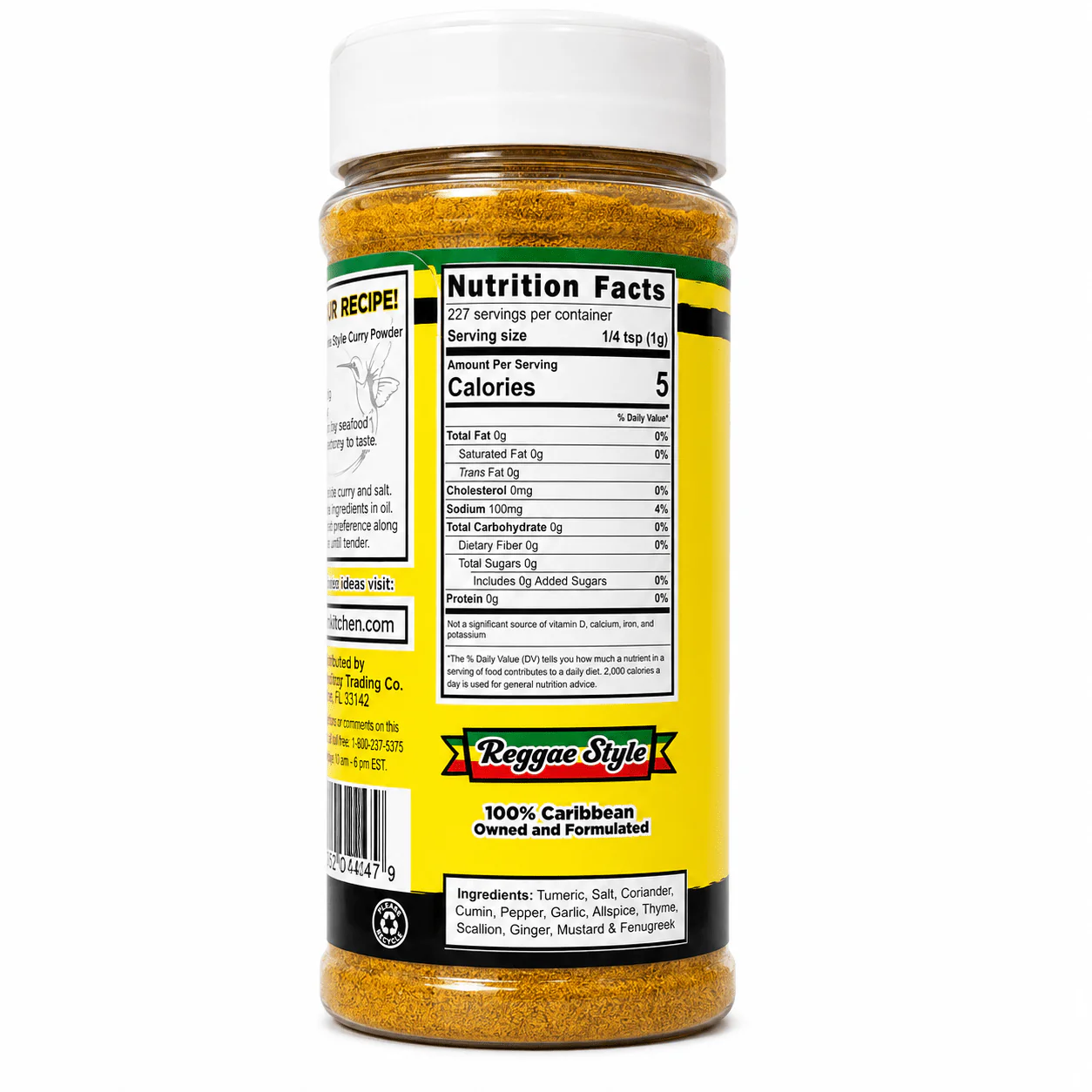 JCS Curry Powder Real Jamaican Style 4oz Flavor - Image 3