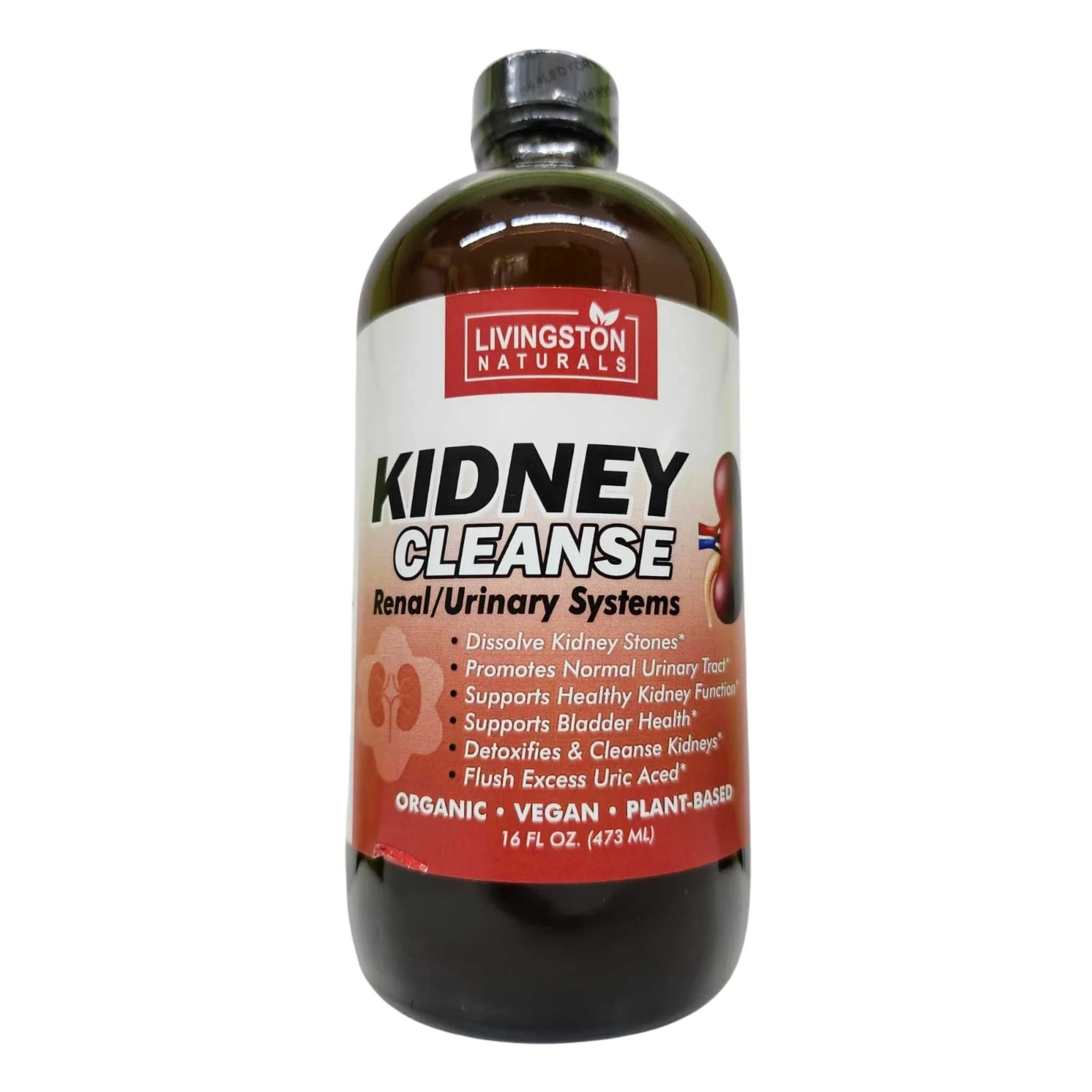 KIDNEY CLEANSE Formula By Livingston Natural Herbal Labs, Plant-Based Foods - Image 2