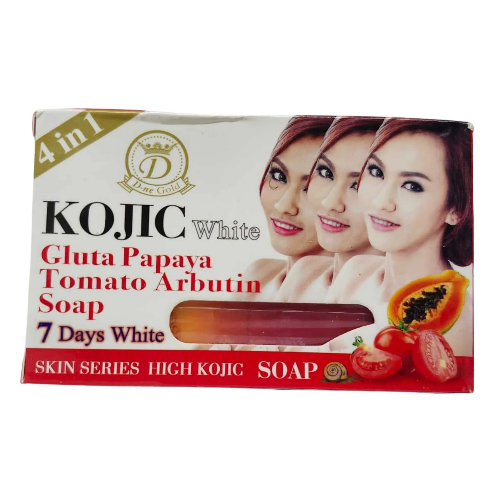 Kojic White Gluta Papaya Arbutin 7 Days White Soap 160 ml - Image 2