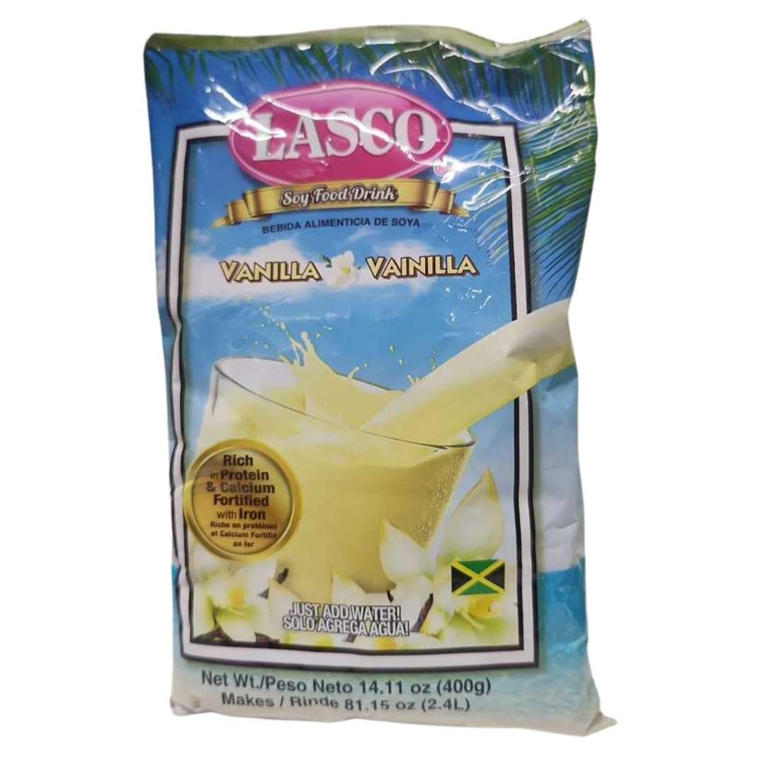Lasco Vanilla Soy Food Drink 400 grams (Powder) / ZiQ Food Clip