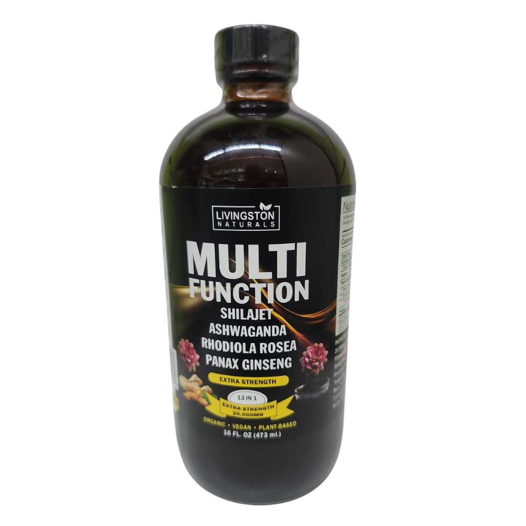 Organic Multi Function By Livingston Natural Herbal Labs, Plant-Based 16 oz - Image 2