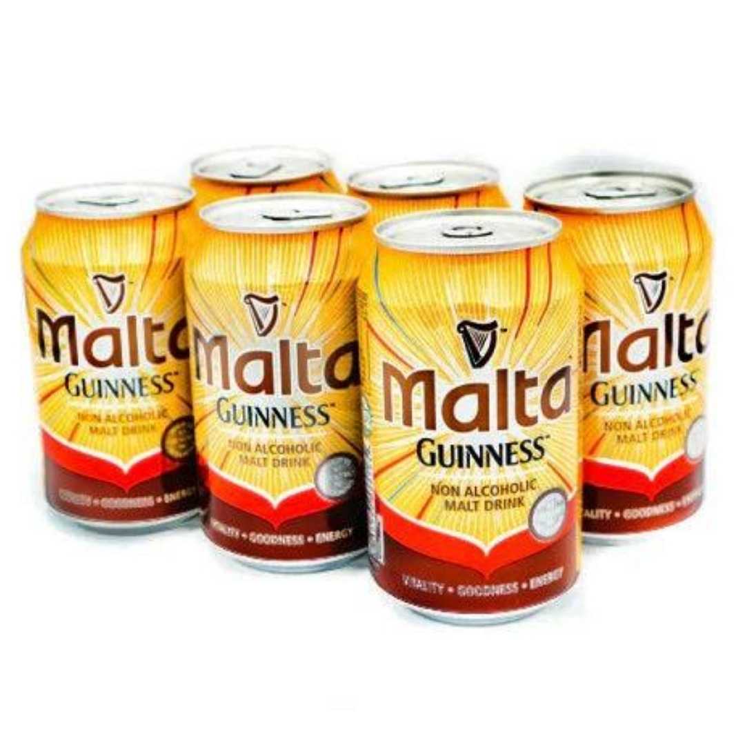 Malta Guinness can of 6