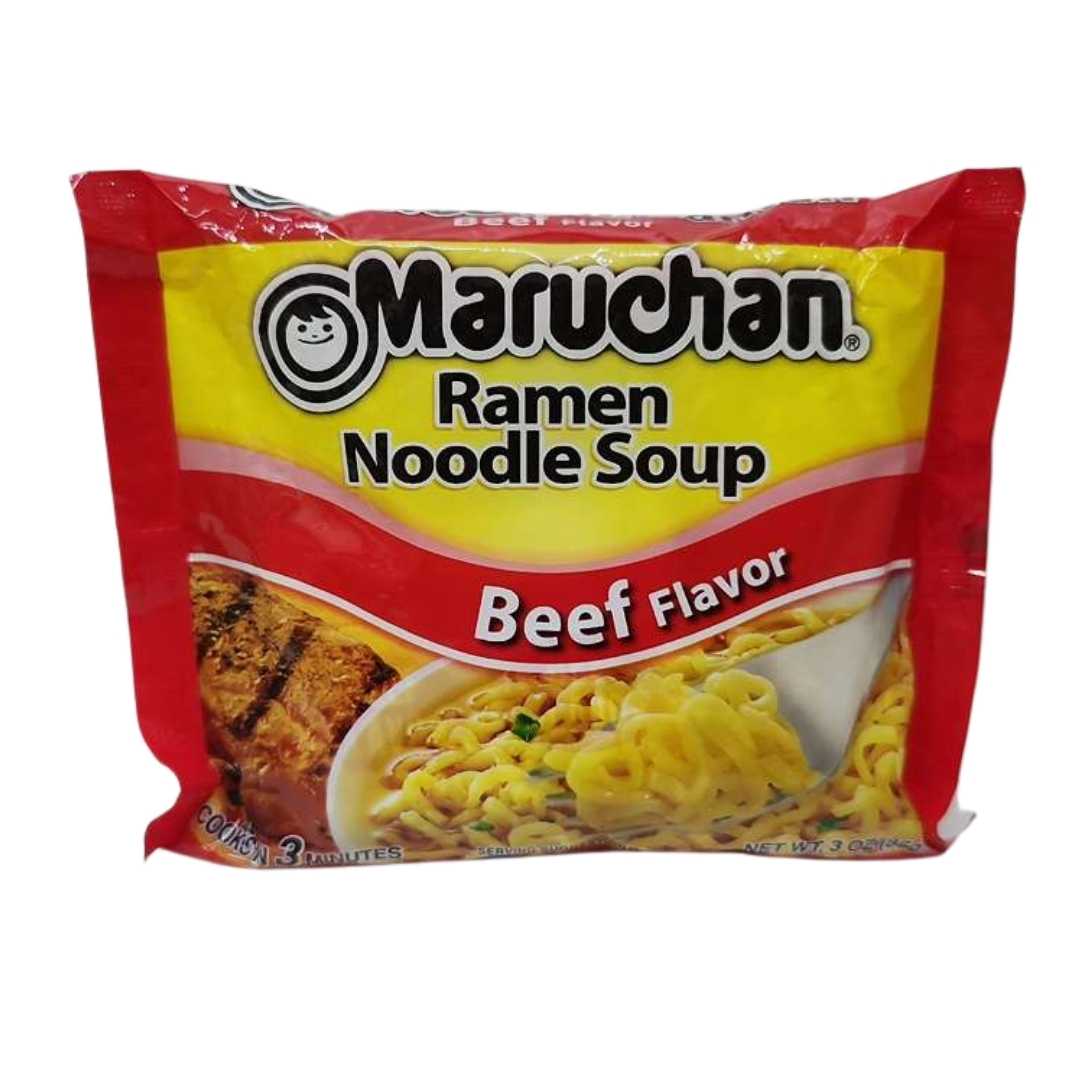 Maruchan Ramen Noodle Soup Beef Flavor – 3 oz - Image 2