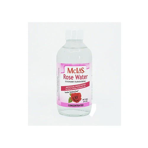 MCLAS ROSE WATER CULINARY FLAVOURING 4oz - Image 2