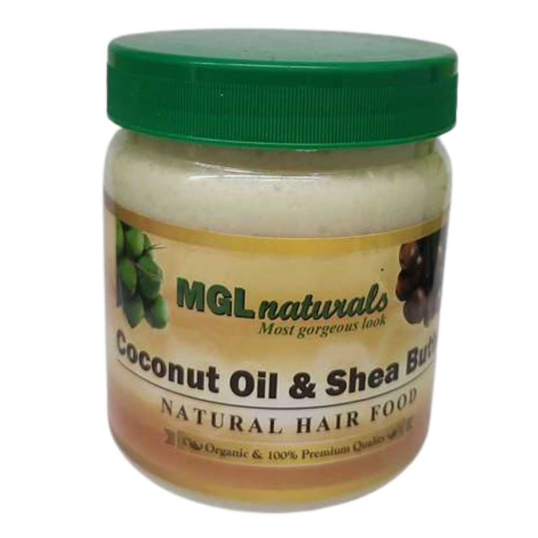 MGL COCONUT OIL & SHEA BUTTER 400G
