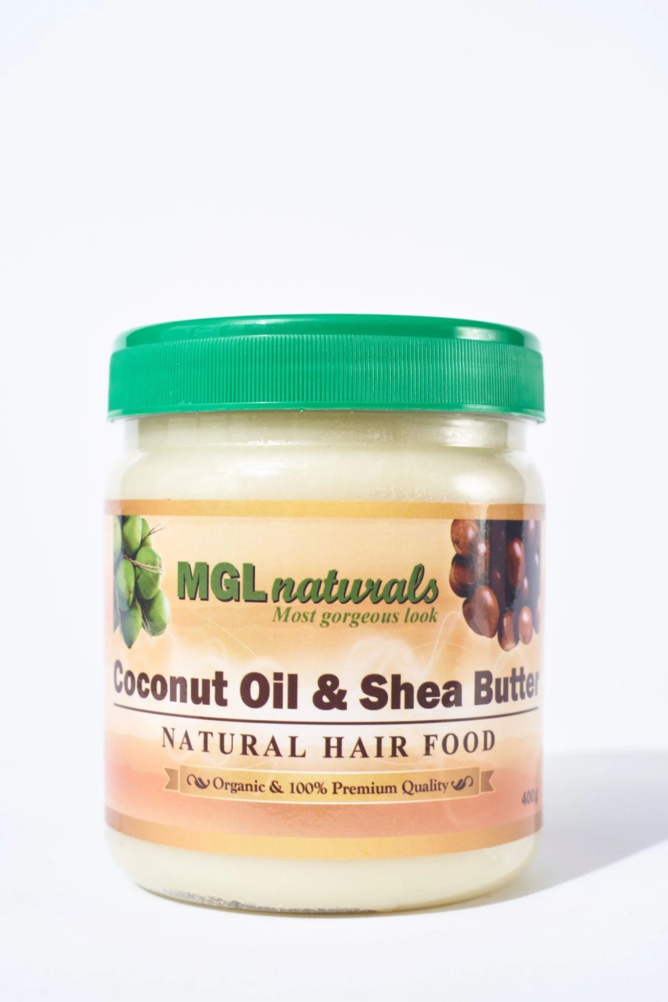 MGL COCONUT OIL & SHEA BUTTER 400G - Image 2