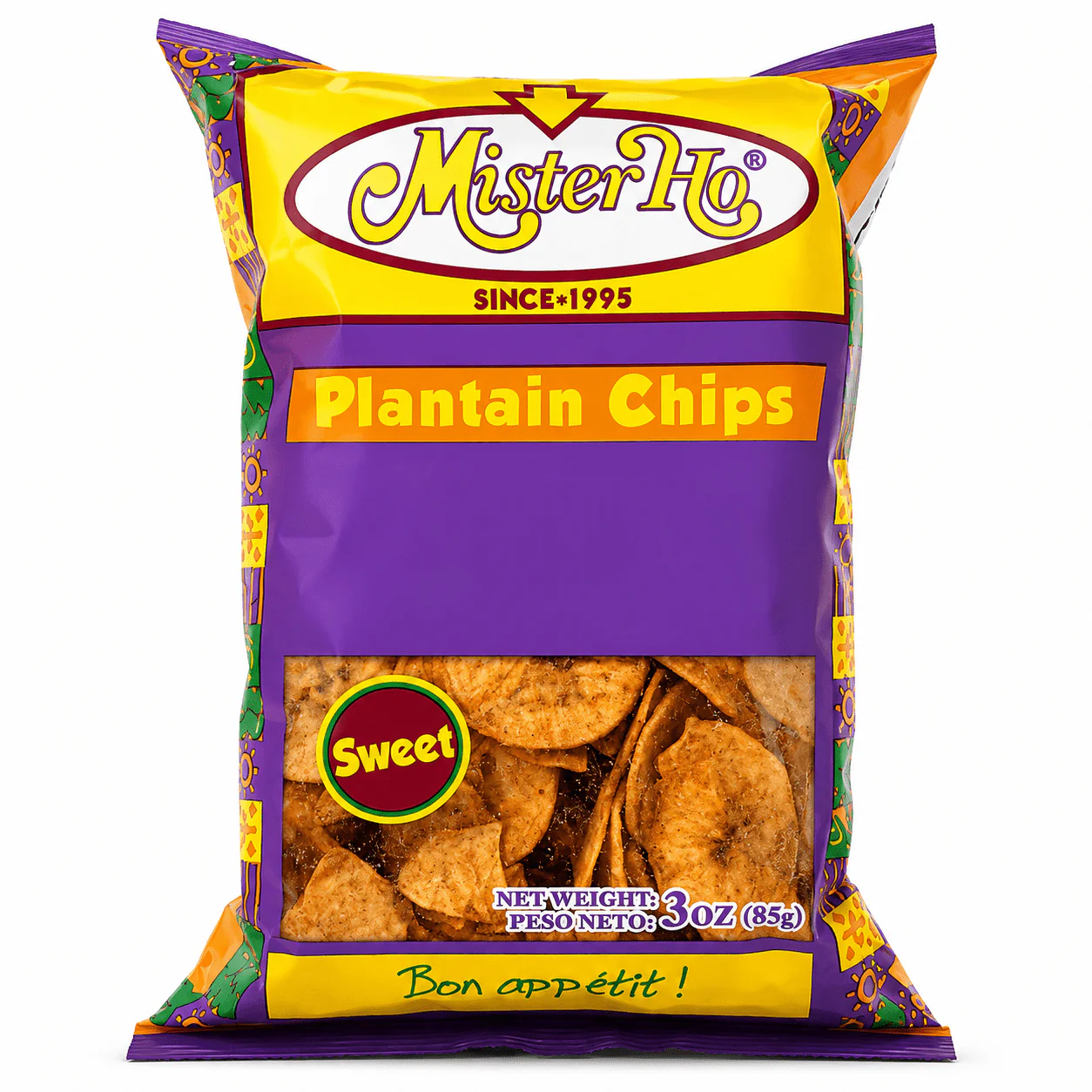 Mister Ho Plantain Chips | Sweet & Crispy Snack
