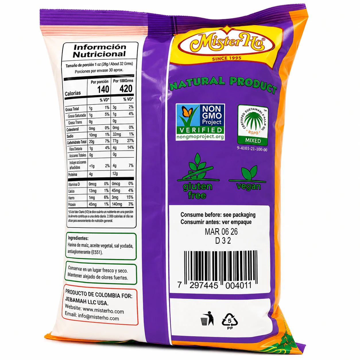 Mister Ho Plantain Chips | Sweet & Crispy Snack - Image 3