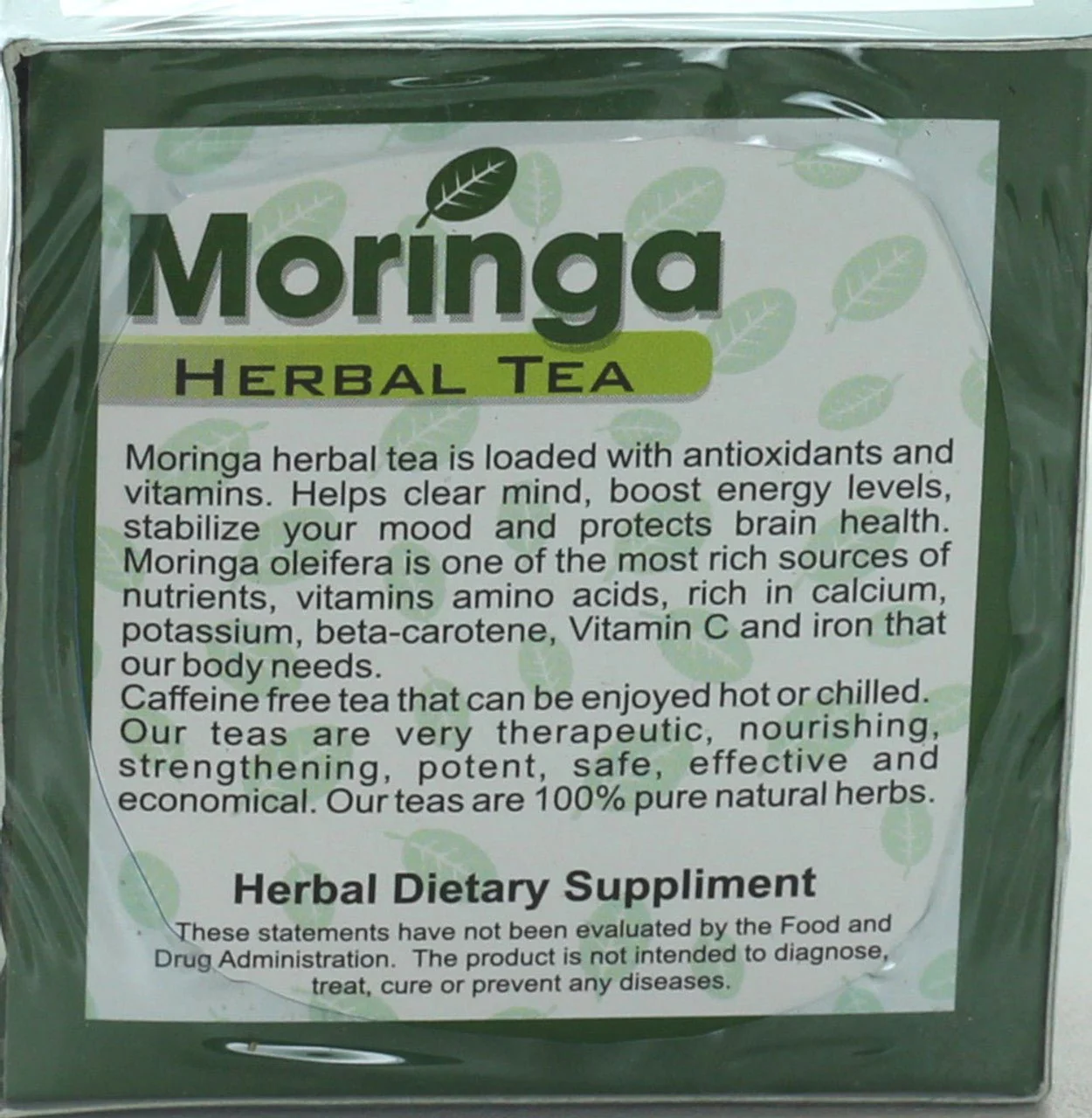 Moringa Herbal Tea - 20 Bags - Image 3