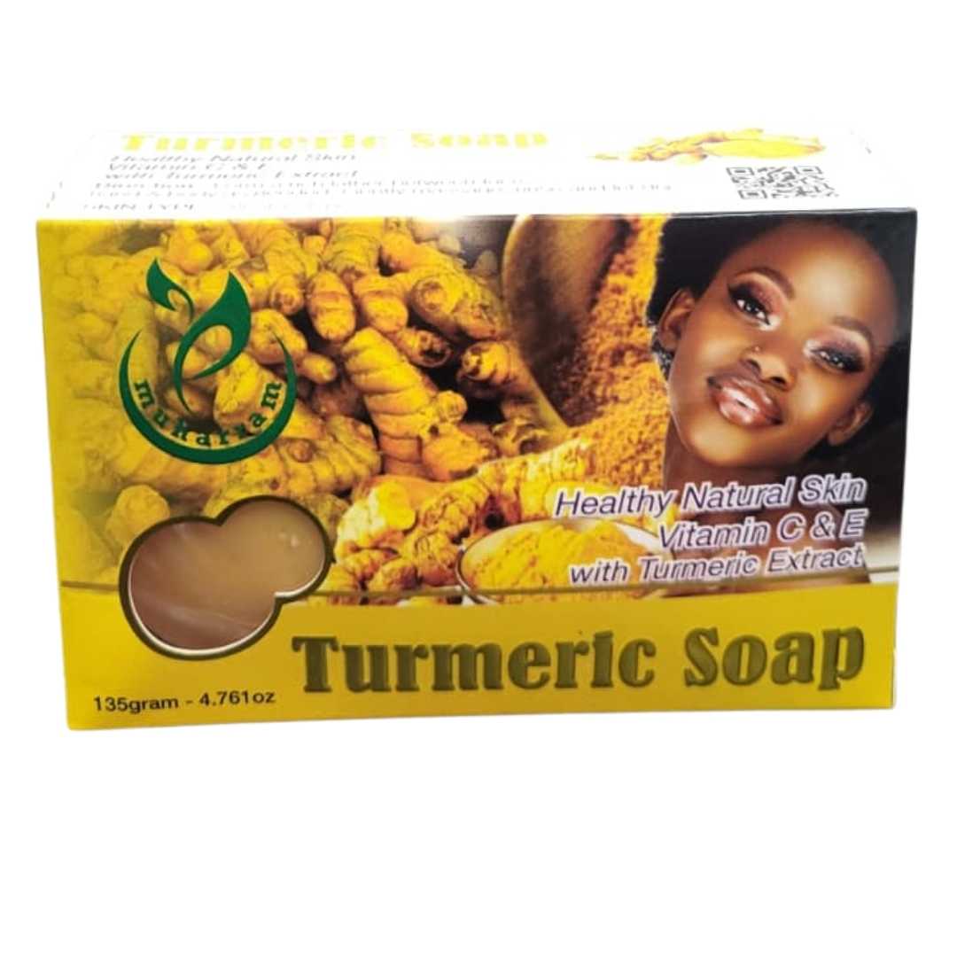 Muharram Tumeric Bar Soap, 4.76 Ounces - Image 2
