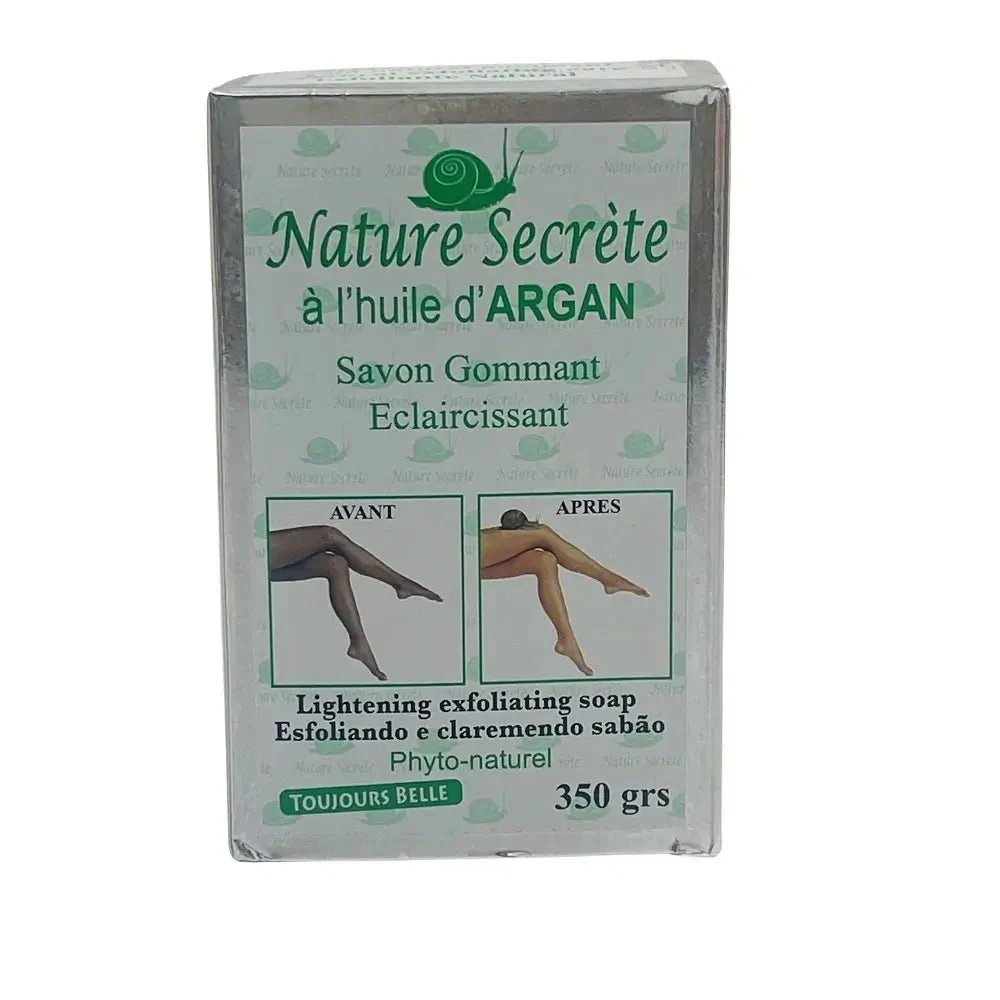 Nature Secrete Argan Lightening & Exfoliating Soap 350g - Image 2