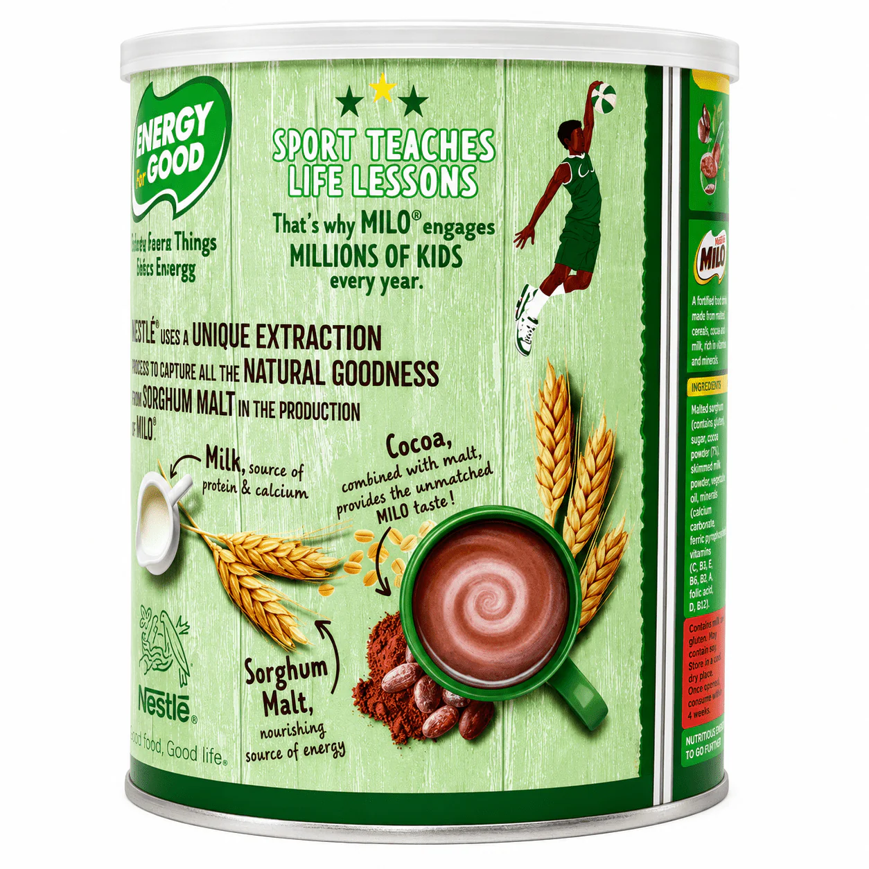 Nestle Milo | Chocolate Malt Energy Drink Mix - Image 4