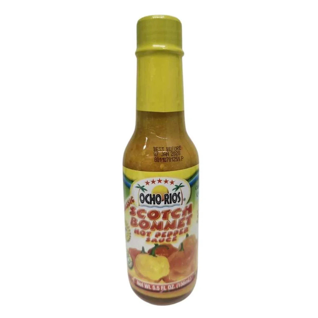 Ocho Rios Classic Scotch Bonnet Hot Pepper Sauce, 5.5 fl oz