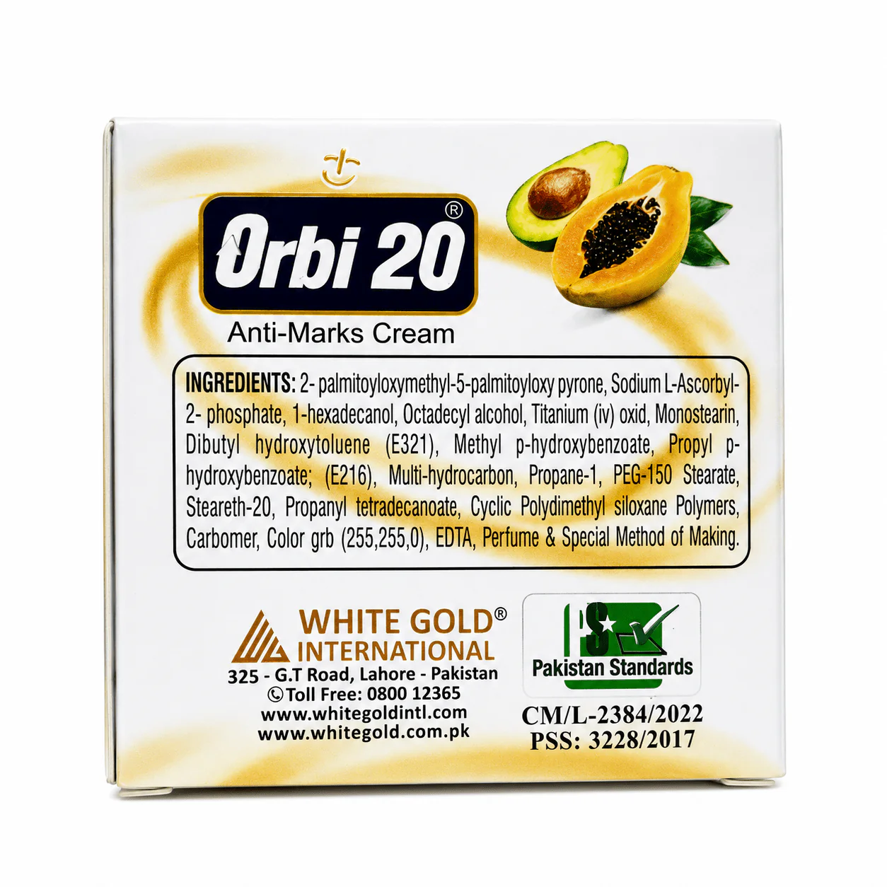 Orbi 20 Anti Marks Cream | Hydrating Spot Care Cream - Image 2