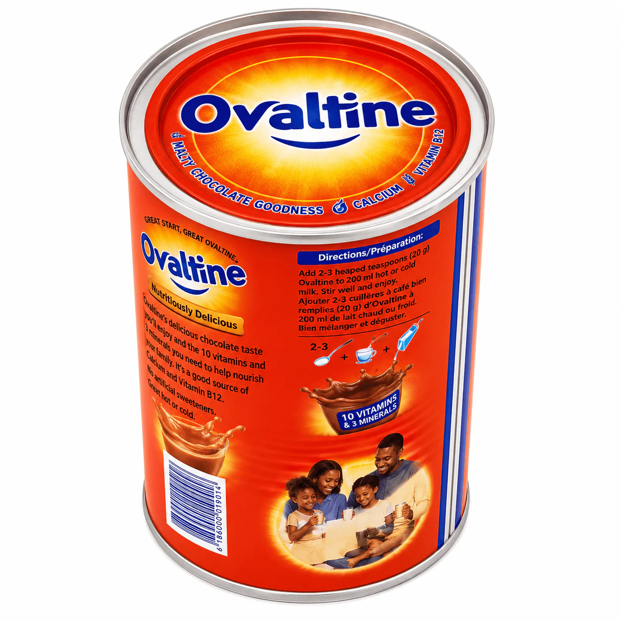 Ovaltine Chocolate Malt Drink Mix 400g | Rich Malt Flavor
