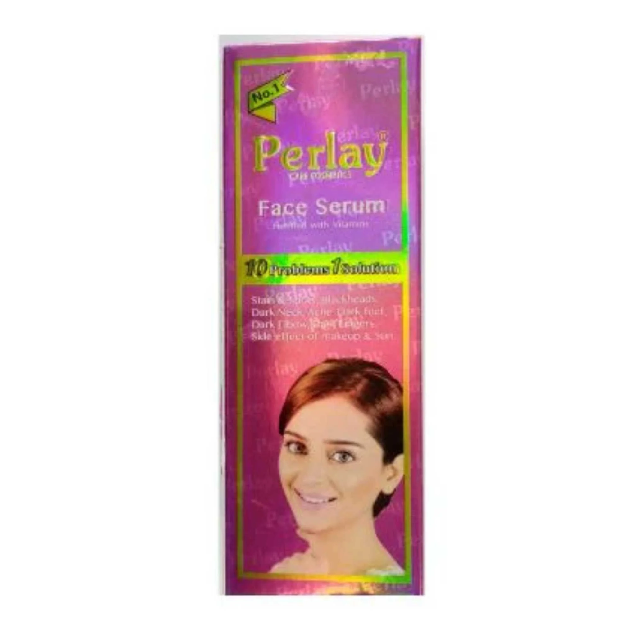 Perlay Goldie purple facial lightening serum 30 ml - Image 2