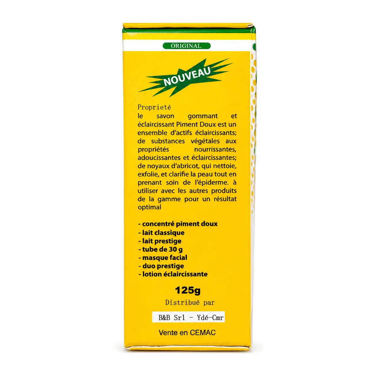Piment Doux 7days Exfoliating Lightening Soap - Image 4