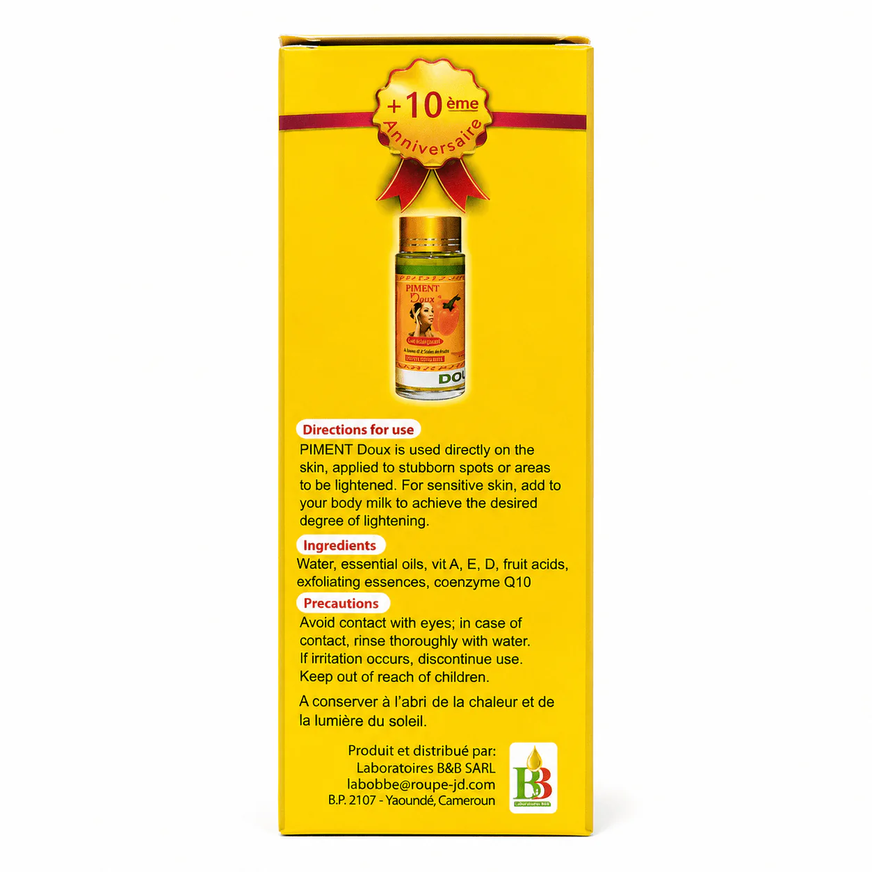 Piment Doux Serum | Hydrating Facial Serum 60ml - Image 3