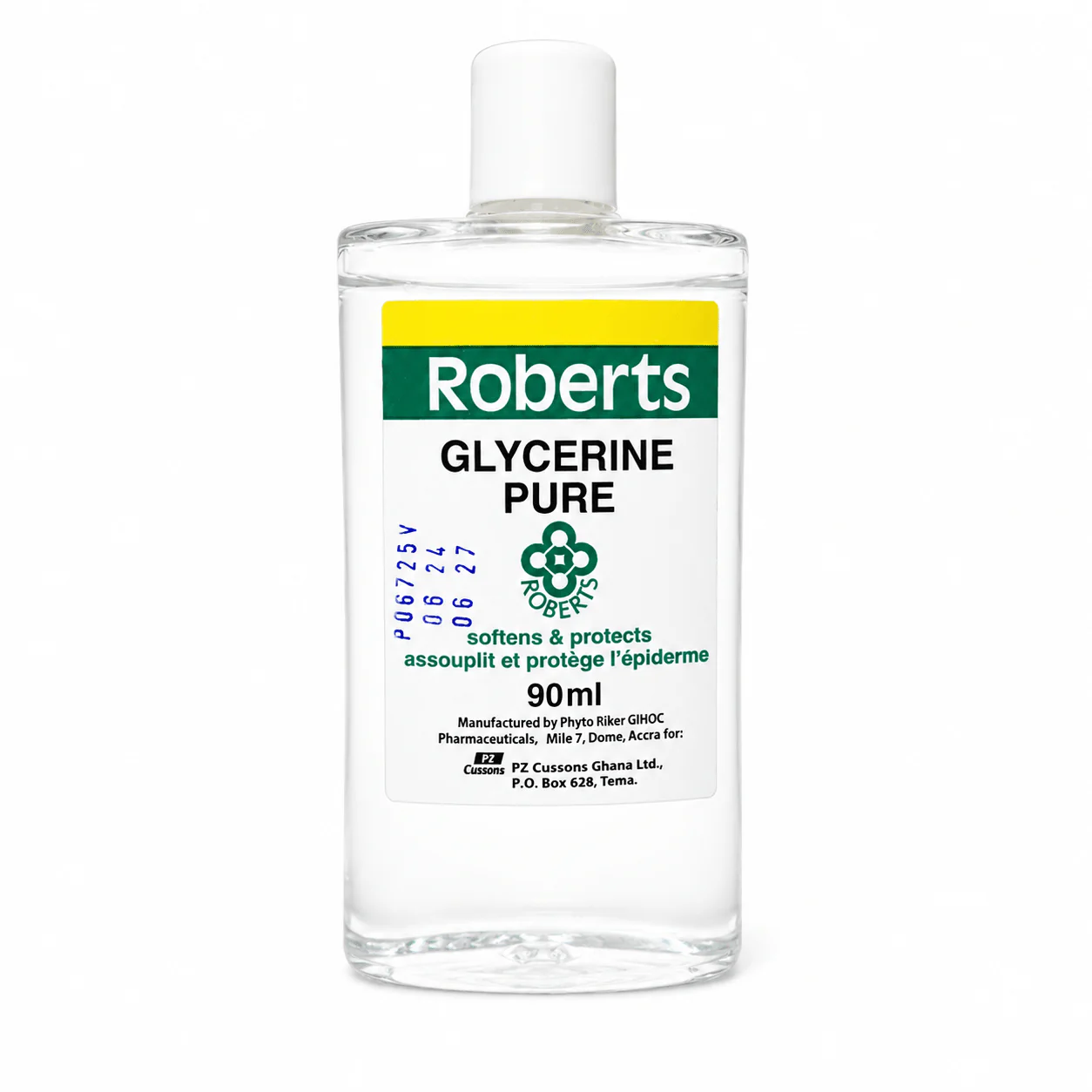 Pure Glycerine | Robert Pure Glycerin 90ml for Skin