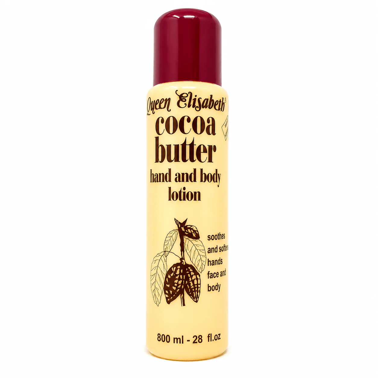 Queen Elisabeth Cocoa Butter Hand and Body Cream Glow
