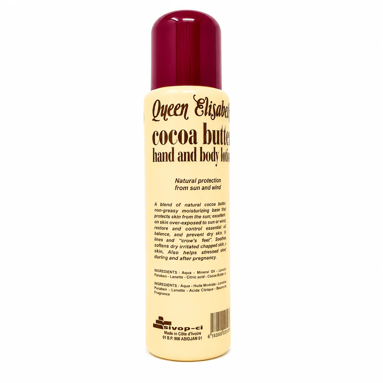 Queen Elisabeth Cocoa Butter Hand and Body Cream Glow - Image 2