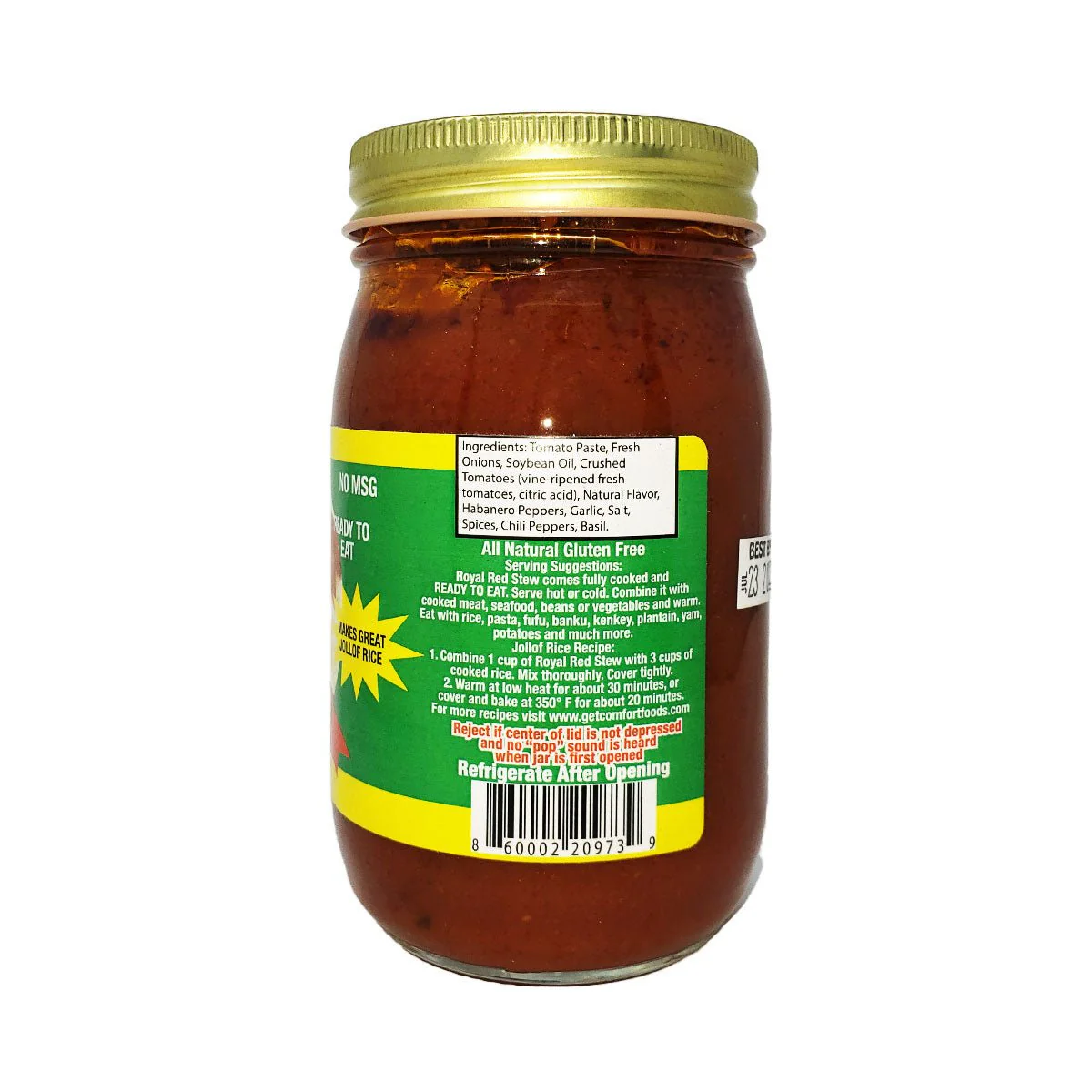 Royal Red Stew Spicy Hot 16oz - Image 3